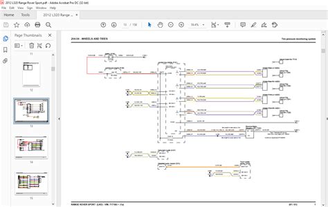 Land Rover L Range Rover Sport Lhd Electrical Wiring Diagrams