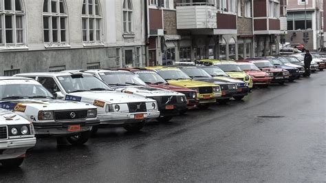 Bunch of Rallycars before an event. : r/rally