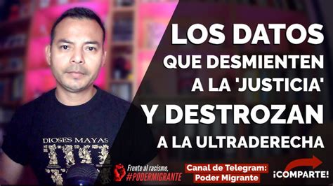 LOS DATOS QUE DESMIENTEN A La Justicia Y DESTROZAN A La Ultraderecha