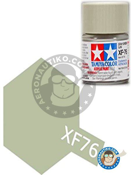 Tamiya Acrylic Paint Gray Green Ijn Xf 76 For All Kits Ref