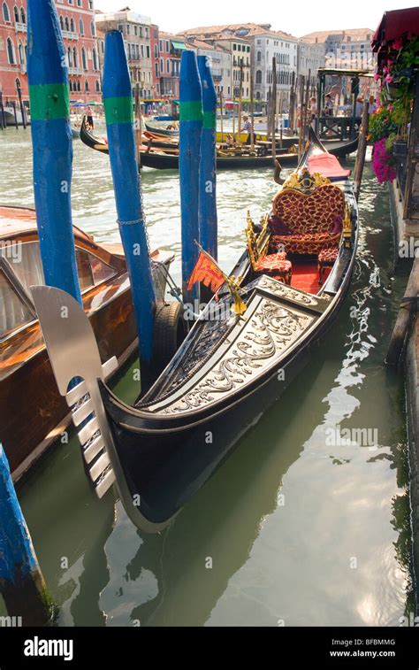 Gondola in Venice Italy Stock Photo - Alamy