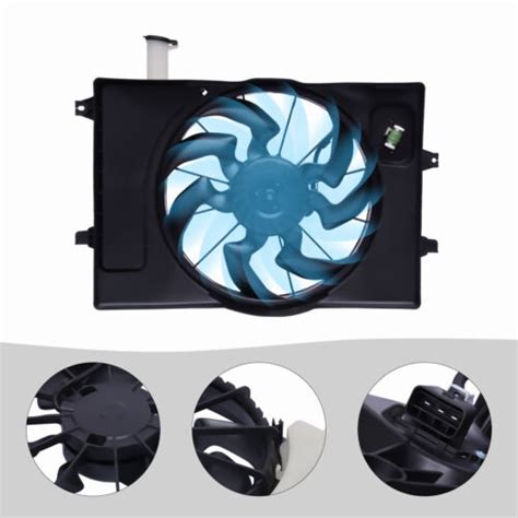 For Hyundai Elantra L Dual Radiator Condenser Cooling Fan