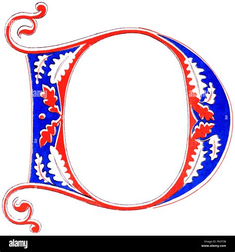 Medieval Initial High Resolution Stock Photography And Images Alamy