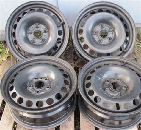 Диски штампы 4шт r14 5x100 skoda vw оригинал – купить в Уфе, цена 2 000 ...