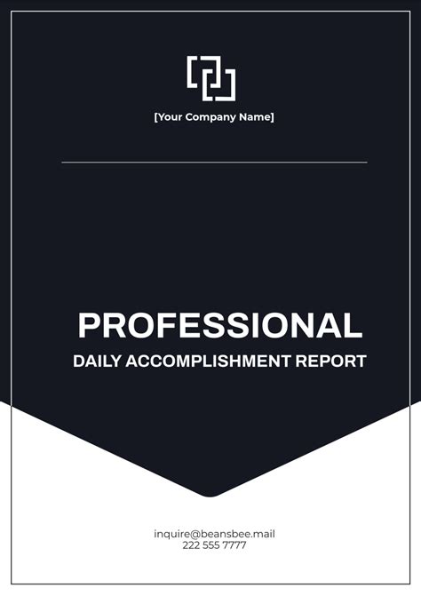 Free Accomplishment Report Template To Edit Online