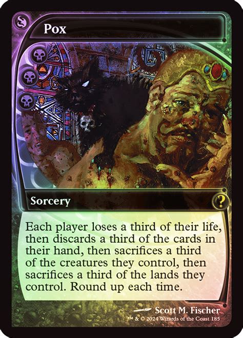 pox mystery booster  star city games