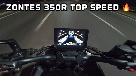 Zontes 350R Top Speed Test 38 Bhp स य उममद नह थ YouTube