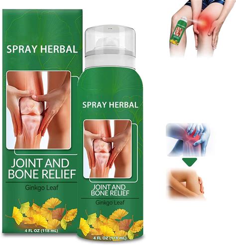 Ganbaro Natural Herbal Joint Pain Relief Spray 118 Ml Arthritis Relief