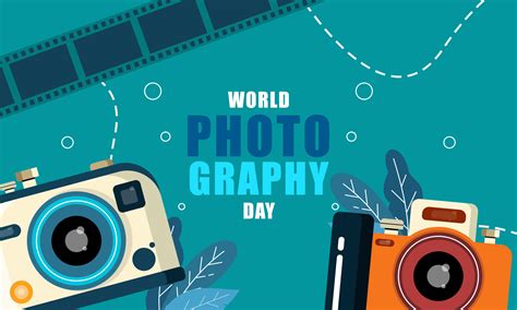 World Photography Day Hand Drawn Illustration 25742020 Vector Art at ...