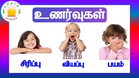 உணர்வுகள் தமிழரசிlearn Feelings And Emotions In Tamil For Kids And