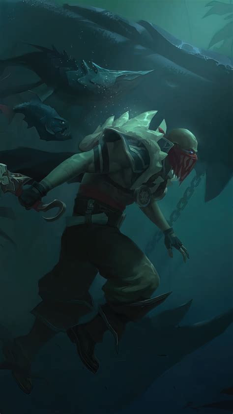 Pyke Lol Lor Legends Of Runeterra Game 4k Pc Hd Wallpaper Rare