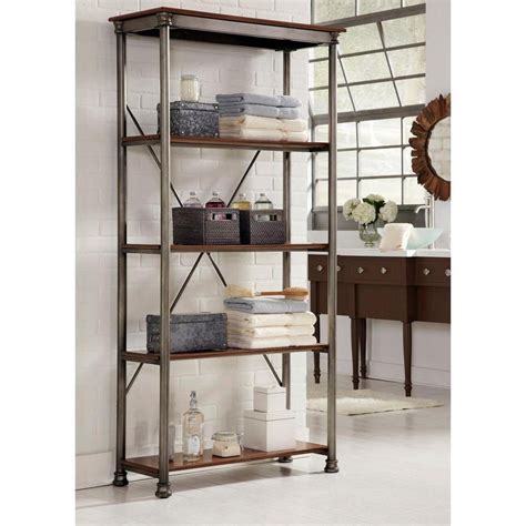 2025 Latest Free Standing Shelving Units Wood