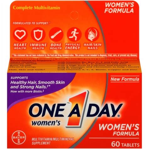 One A Day Womens Multivitamin Tablets 60 Ct Kroger