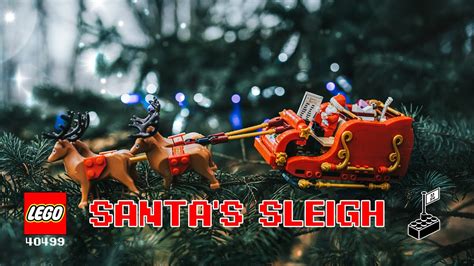 Lego Santa S Sleigh Build And Review Youtube