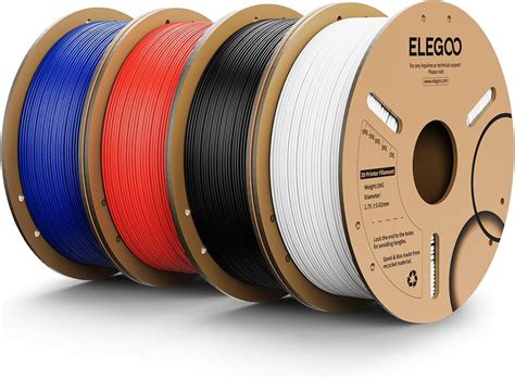 Elegoo Filament Pla Mm Pour Imprimante D Pr Cision De Tol Rance