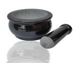 Buy MYNAKSHA Pure Granite Stone Mortar And Pestle Set Kharad Masher