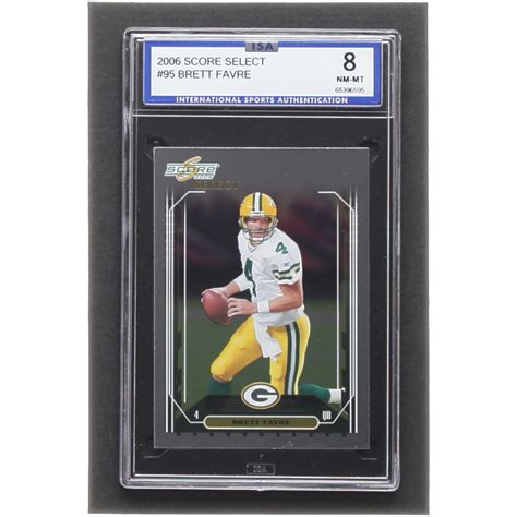 Brett Favre 2006 Select 95 ISA 8 Pristine Auction