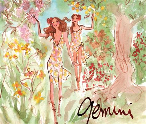 Izak Zenou Illustration For SusanMiller Astrologyzone 2016 Gemini