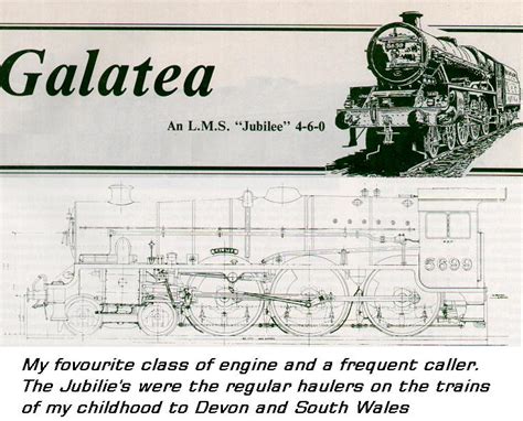 Steam Memories: Galatea Jubilee class Locomotive