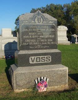 John Voss M Morial Find A Grave