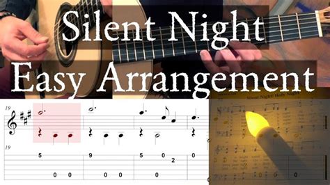 Silent Night Easy Arrangement Updated Video Full Tutorial With