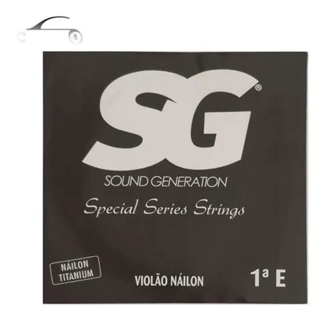 Corda Mi Nylon Tens O M Dia Para Viol O Sg Special S Ries Mercadolivre