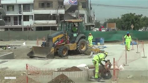 Avances de obras de la ampliación del Metropolitano por la av