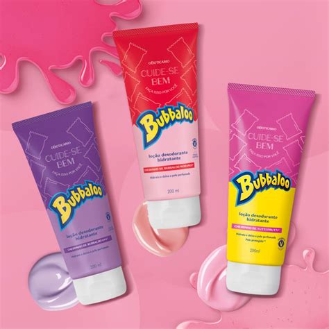 Kit Bubbaloo Lo O Hidratante Desodorante Corporal Beleza Na Web