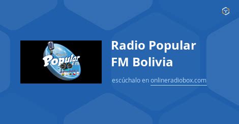 Radio Popular FM Bolivia En Vivo Buenos Aires Argentina Online