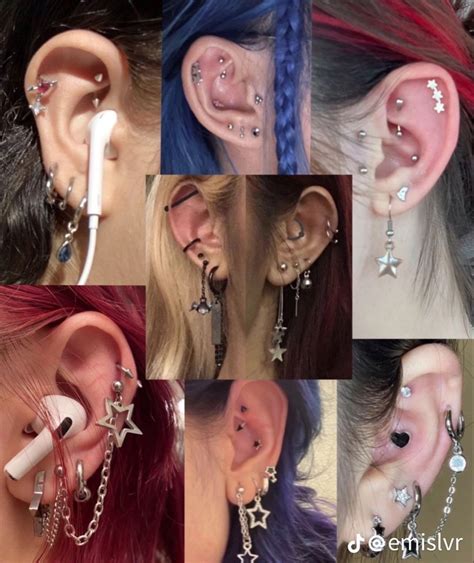 Pin On Style Inspo Pretty Ear Piercings Cool Ear Piercings Face