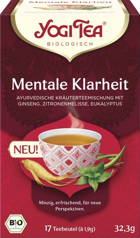 Yogi Tea Bio Aj Mentalna Jasno A G Ecco Verde Web Trgovina