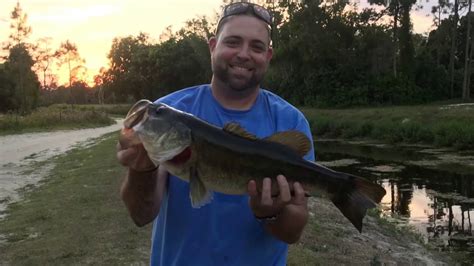 6lb Mondo Caught My Pb Largemouth Bass Fishing The Fort Myers Canal