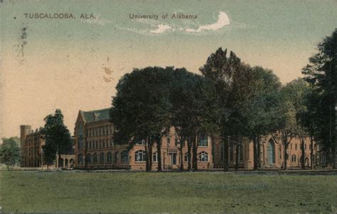 University of Alabama Tuscaloosa, AL Postcard