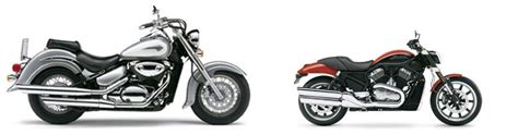 Motorrad Vergleich Suzuki Vl Volusia Vs Harley Davidson V Rod