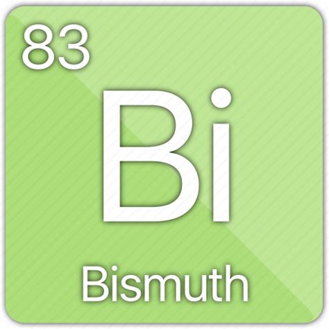 Atom, atomic, basic-metal, bismuth, element, periodic table icon