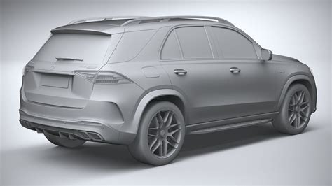 Mercedes Benz Gle Amg D Model Ds C D Lwo Fbx Ma