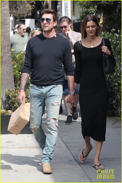 Dylan McDermott Holds Hands With Mystery Woman During Lunch Outing