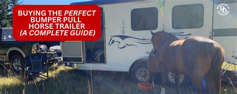 Buying The Perfect Bumper Pull Horse Trailer A Complete Guide