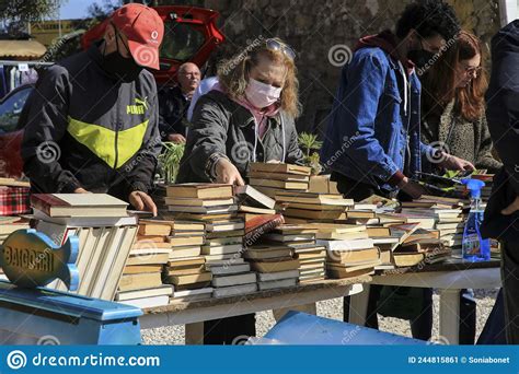 Antiques Flea Market Stall Editorial Image 263829028