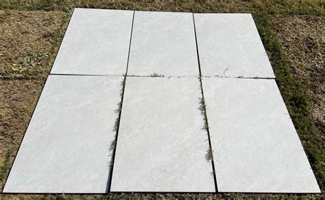 Himalayan White Porcelain Paving Slabs 900 X 600