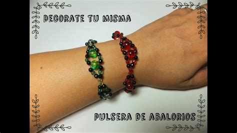 Pulsera De Abalorios Paso A Paso YouTube