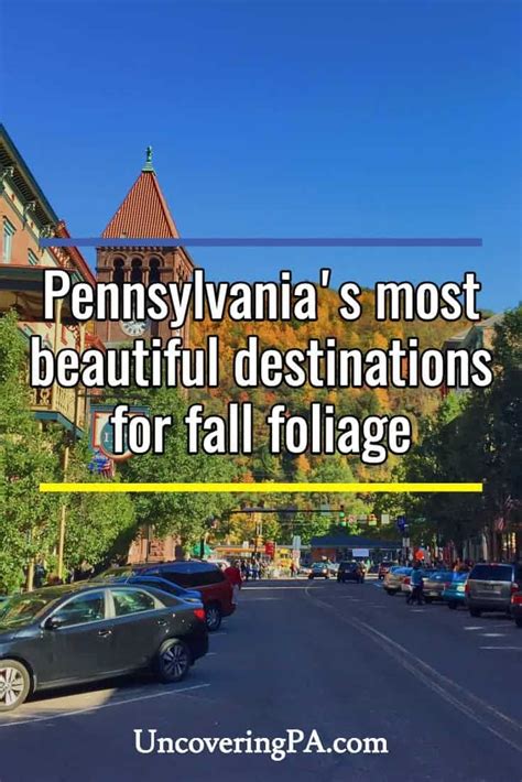 10 Insanely Beautiful Destinations for Fall Foliage in PA