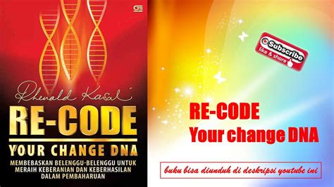 Re Code Your Change Dna By Rhenald Kasali Link Ebook Di Deskripsi