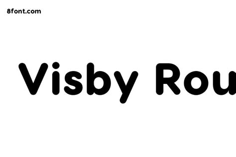 Visby Round CF Heavy Font - Free Font Download