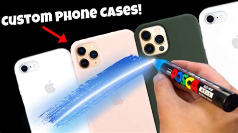 Customizing Phone Cases Using Posca Markers Satisfying Posca