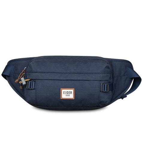 Eiger Tas Pinggang Sender Shoulder Waist Sling Bag L Navy