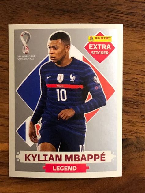 Extra Sticker WM 2022 Kilian Mbappé Silver Kaufen auf Ricardo