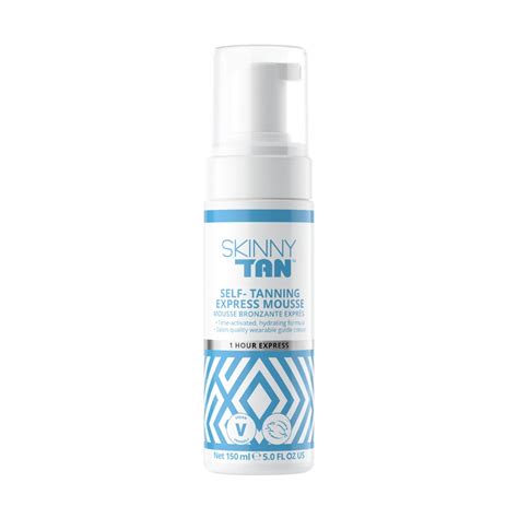 1 Hour Express Self Tan Mousse Skinny Tan Uk Skinny Tan Uk