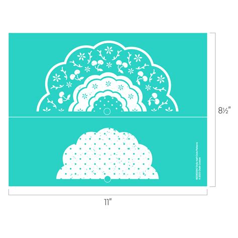 Chalk Couture. Doily Half Circle Patterns