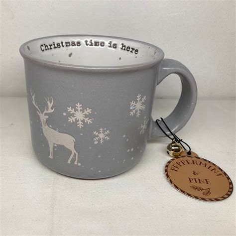 Peppermint Pine Mug Etsy